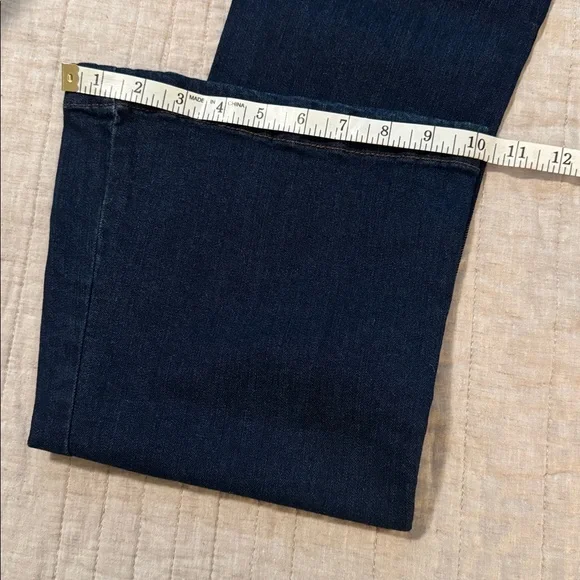 SOPHIA Dark Blue Flared Jeans - Picture 6 of 7